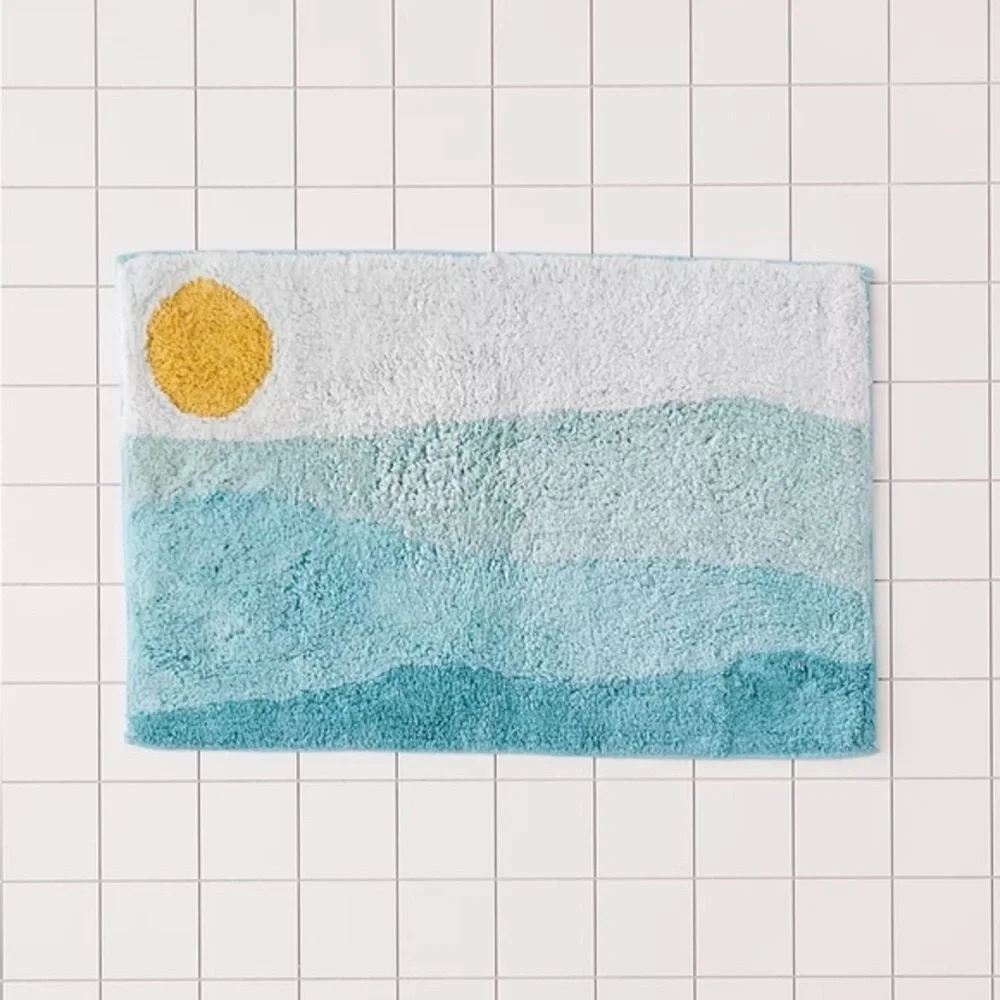 Dawn Landscape Bath Mat